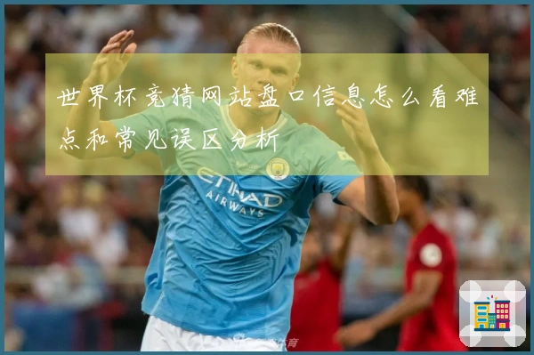 世界杯竞猜网站盘口信息怎么看难点和常见误区分析