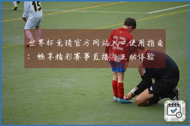 世界杯竞猜官方网站入口使用指南:畅享精彩赛事直播与互动体验